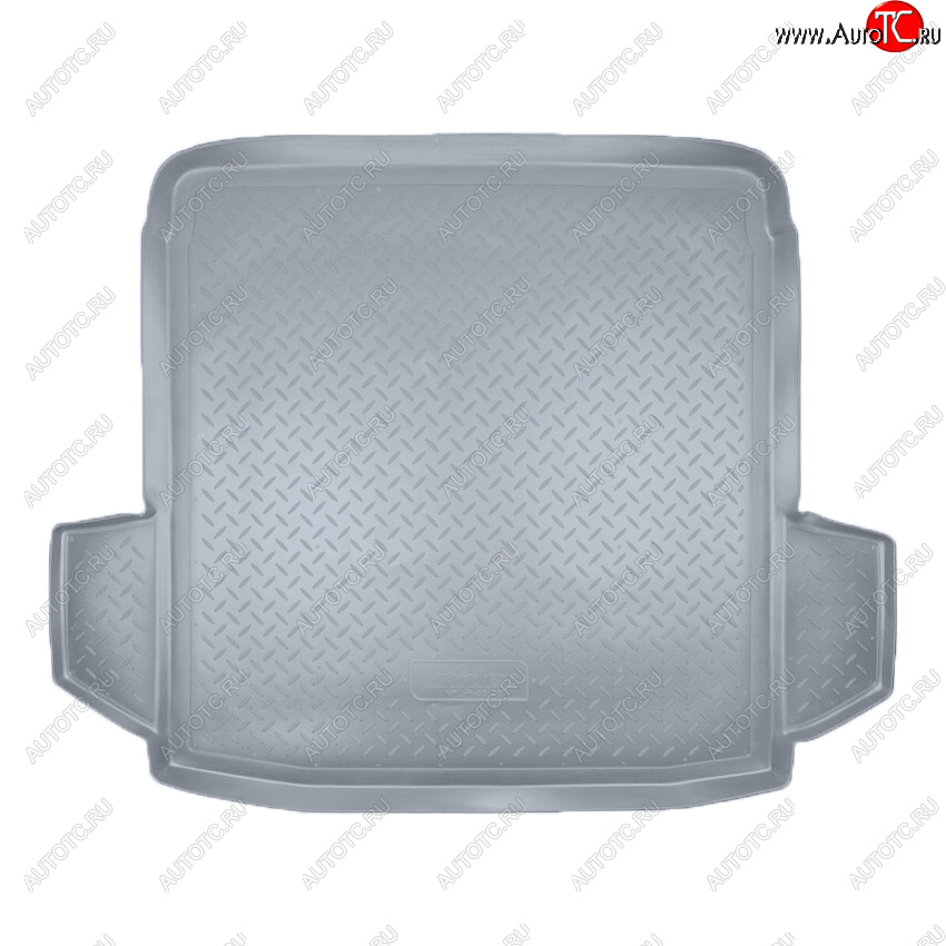 2 479 р. Коврик багажника Norplast Unidec  Volkswagen Passat  B6 (2005-2011) седан (Цвет: серый)  с доставкой в г. Пермь