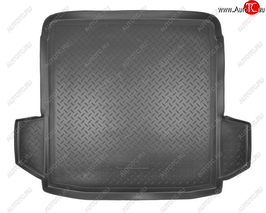 1 999 р. Коврик в багажник SD Norplast Unidec Volkswagen Passat B6 седан (2005-2011) (Цвет: черный)  с доставкой в г. Пермь