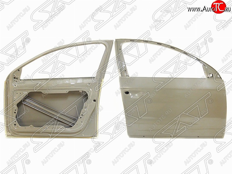 14 849 р. Правая дверь передняя SAT Volkswagen Passat B7 седан (2010-2015) (Неокрашенная)  с доставкой в г. Пермь