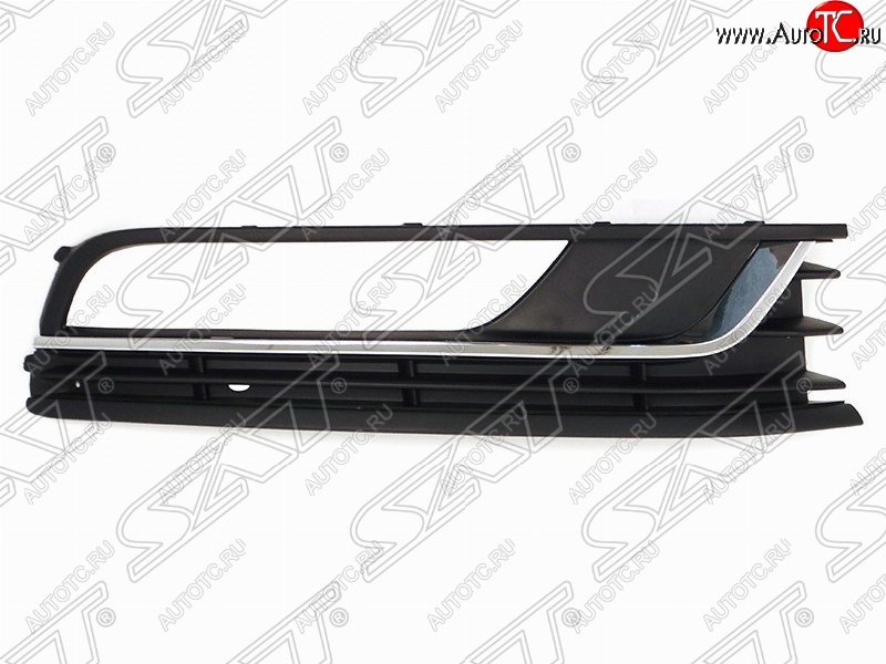 2 699 р. Правая вставка в бампер под ПТФ (хром) SAT Volkswagen Passat B7 седан (2010-2015)  с доставкой в г. Пермь