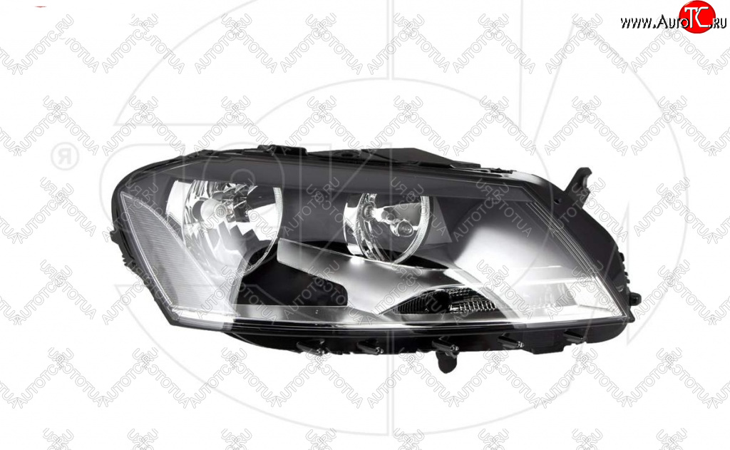 8 949 р. Фара передняя правая NSP Volkswagen Passat B7 седан (2010-2015)  с доставкой в г. Пермь