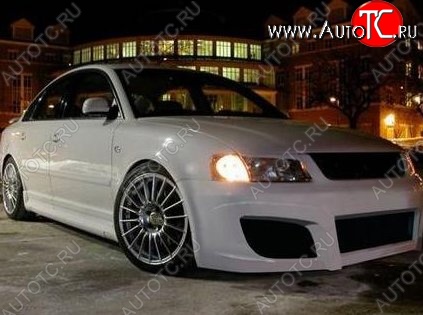 10 099 р. Передний бампер Tech Volkswagen Passat B5 седан дорестайлинг (1996-2000) (Неокрашенный)  с доставкой в г. Пермь