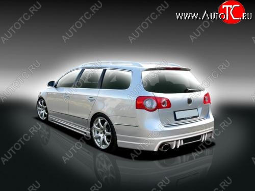 12 219 р. Накладка на задний бампер BMB Volkswagen Passat B6 универсал (2005-2010)  с доставкой в г. Пермь