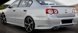 7 749 р. Пороги накладки CT Volkswagen Passat B6 седан (2005-2011) (Неокрашенные)  с доставкой в г. Пермь. Увеличить фотографию 2