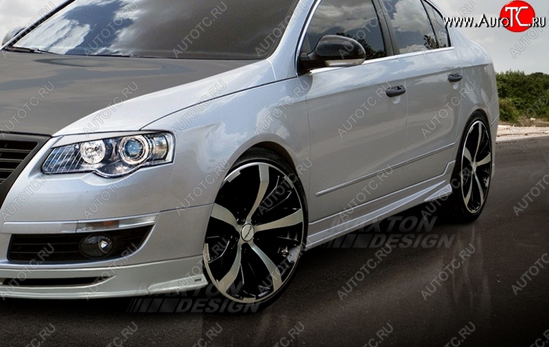 15 299 р. Пороги накладки Maxton Volkswagen Passat B6 универсал (2005-2010)  с доставкой в г. Пермь