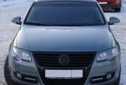 1 149 р. Реснички Sport v2 на фары Volkswagen Passat B6 универсал (2005-2010) (Неокрашенные)  с доставкой в г. Пермь. Увеличить фотографию 2