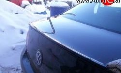 4 699 р. Лип спойлер Sport Volkswagen Passat B6 седан (2005-2011) (Неокрашенный)  с доставкой в г. Пермь. Увеличить фотографию 2