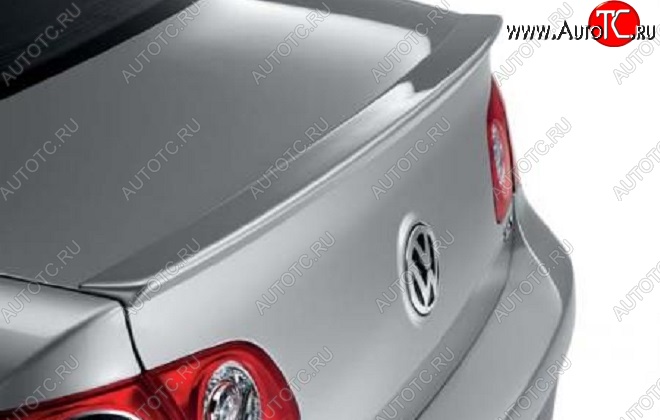 3 199 р. Лип спойлер VORTEX Volkswagen Passat B6 седан (2005-2011) (Неокрашенный)  с доставкой в г. Пермь