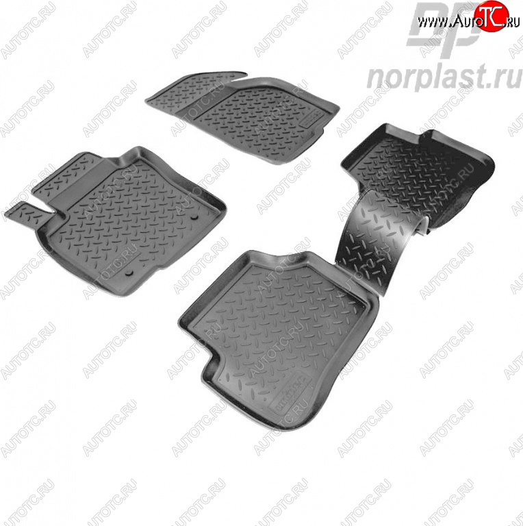 2 139 р. Комплект ковриков в салон Norplast Volkswagen Passat B6 универсал (2005-2010)  с доставкой в г. Пермь