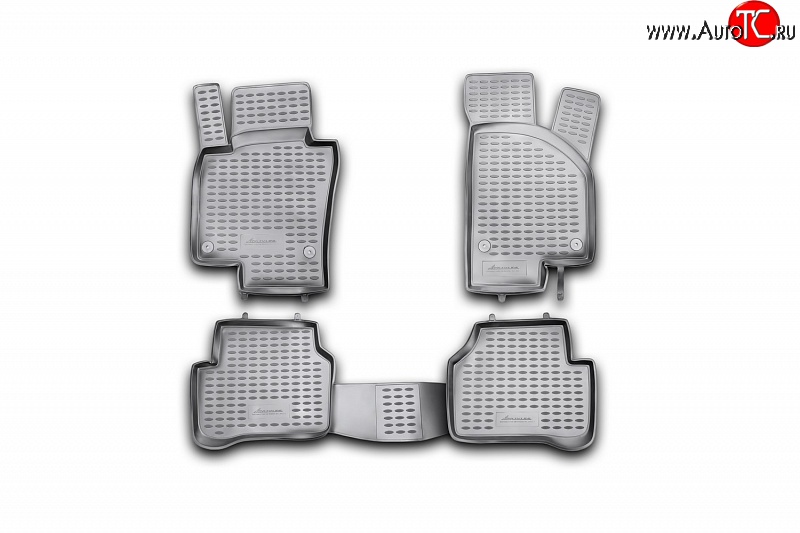 2 349 р. Коврики в салон Element 4 шт. (полиуретан) Volkswagen Passat B7 седан (2010-2015)  с доставкой в г. Пермь