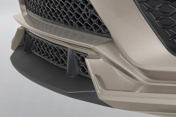 24 099 р. Передний бампер REBOOT  Volkswagen Polo  Mk6 (2020-2022) лифтбек (Окрашенный с выделением диффузора)  с доставкой в г. Пермь. Увеличить фотографию 2