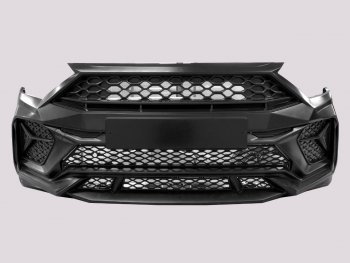 16 799 р. Передний бампер REBOOT  Volkswagen Polo  Mk6 (2020-2022) лифтбек (Неокрашенный)  с доставкой в г. Пермь. Увеличить фотографию 2