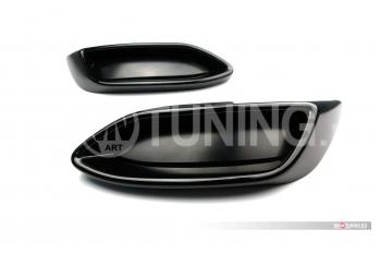 4 999 р. Имитация выхлопа MV-Tuning  Volkswagen Polo  Mk6 (2020-2022) лифтбек (BLACK (чёрный глянец))  с доставкой в г. Пермь. Увеличить фотографию 5