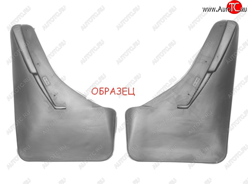 1 099 р. Брызговики Norplast (задние) Volkswagen Polo Mk6 лифтбек (2020-2022)  с доставкой в г. Пермь