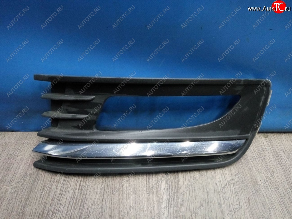 929 р. Рамка ПТФ NSP (левая,с хром молдингом) Volkswagen Polo 5 седан рестайлинг (2015-2020)  с доставкой в г. Пермь