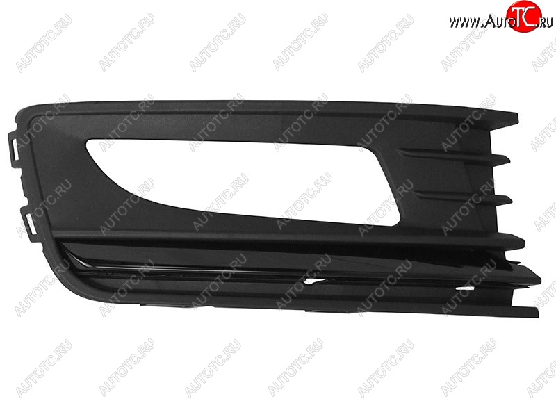 479 р. Правая вставка в бампер под ПТФ SAT Volkswagen Polo 5 седан рестайлинг (2015-2020)  с доставкой в г. Пермь