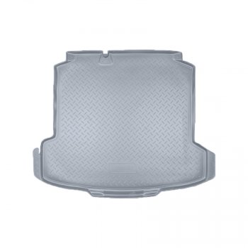 Коврик багажника Norplast Unidec Volkswagen Polo  5 (2009-2020) седан дорестайлинг, седан рестайлинг (Цвет: серый)