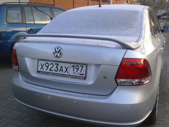 5 999 р. Спойлер Sport Volkswagen Polo 5 хэтчбек рестайлинг (2015-2020) (Неокрашенный)  с доставкой в г. Пермь. Увеличить фотографию 3