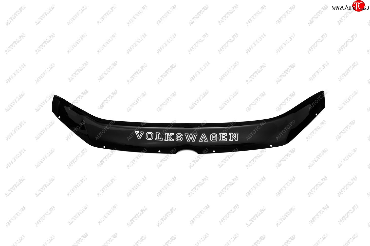 1 489 р. Дефлектор капота REIN (ЕВРО крепеж) Volkswagen Polo 5 седан дорестайлинг (2009-2015)  с доставкой в г. Пермь