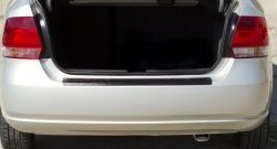 1 029 р. Защитная накладка на задний бампер RA  Volkswagen Polo  5 (2009-2015) хэтчбек дорестайлинг  с доставкой в г. Пермь. Увеличить фотографию 3