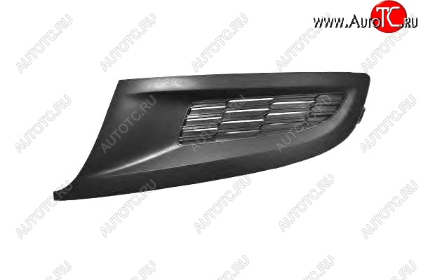 189 р. Решетка в передний бампер под SPARD (без отверстия под ПТФ, левая) Volkswagen Polo 5 хэтчбек дорестайлинг (2009-2015)  с доставкой в г. Пермь