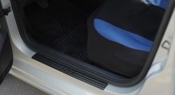 2 459 р. Накладки на порожки автомобиля RA Volkswagen Polo 5 хэтчбек дорестайлинг (2009-2015)  с доставкой в г. Пермь. Увеличить фотографию 2