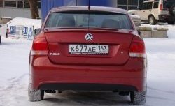 4 199 р. Козырёк на заднее лобовое стекло Sport Volkswagen Polo 5 хэтчбек рестайлинг (2015-2020) (Неокрашенный)  с доставкой в г. Пермь. Увеличить фотографию 3