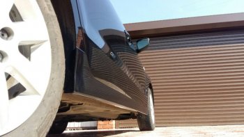 2 499 р. Пороги накладки Centre Tuning  Volkswagen Polo  5 (2009-2020) седан дорестайлинг, седан рестайлинг (Неокрашенные)  с доставкой в г. Пермь. Увеличить фотографию 5