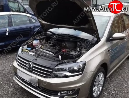 2 199 р. Газовые упоры капота Berkut Volkswagen Polo 5 хэтчбек рестайлинг (2015-2020)  с доставкой в г. Пермь
