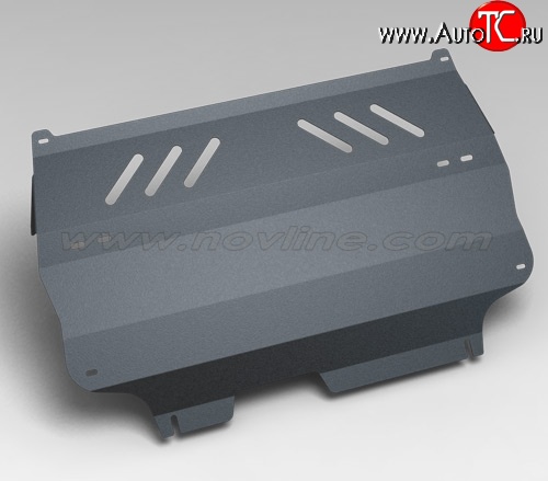 2 159 р. Защита картера двигателя Novline (1.6, МКПП/АКПП, 3 мм) Volkswagen Polo 5 хэтчбек рестайлинг (2015-2020)  с доставкой в г. Пермь