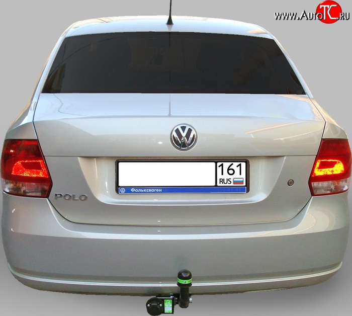 134 999 р. Фаркоп Лидер Плюс Volkswagen Polo 5 седан дорестайлинг (2009-2015) (Без электропакета)  с доставкой в г. Пермь