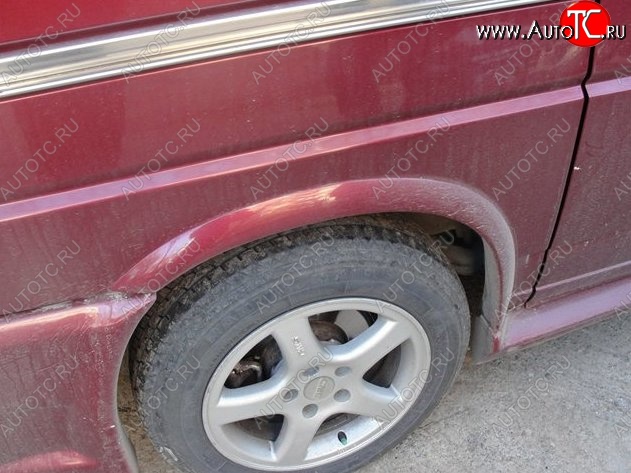 5 399 р. Накладки на колёсные арки CT v2 Volkswagen Transporter T4 рестайлинг (1996-2003) (Неокрашенные)  с доставкой в г. Пермь
