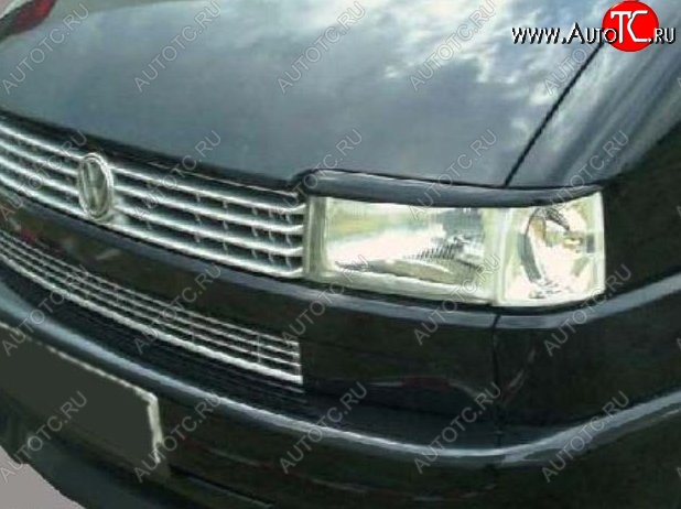 1 649 р. Реснички на фары CT Volkswagen Transporter T4 дорестайлинг (1990-1996) (Неокрашенные)  с доставкой в г. Пермь