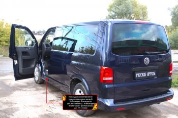 1 059 р. Накладки на внутренние пороги передних дверей RA Volkswagen Transporter T5 рестайлинг (2009-2015)  с доставкой в г. Пермь. Увеличить фотографию 4