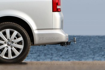 14 669 р. Фаркоп PT GROUP /съемный квадрат/ VOLKSWAGEN Transporter 2003-/ Multivan 2003-/ Caravelle 2003- Volkswagen Caravelle T5 дорестайлинг (2002-2009)  с доставкой в г. Пермь. Увеличить фотографию 2