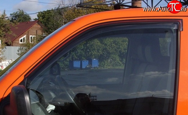 319 р. Дефлекторы окон (ветровики) Novline 2 шт. Volkswagen Transporter T5 дорестайлинг (2003-2009)  с доставкой в г. Пермь