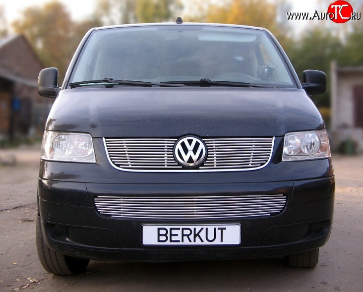 5 999 р. Декоративная вставка воздухозаборника Berkut Volkswagen Transporter T5 дорестайлинг (2003-2009)  с доставкой в г. Пермь