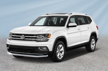 Защита переднего бампера Slitkoff (Ø 57 мм) Volkswagen Teramont  CA1 (2016-2020) дорестайлинг (Нержавеющая сталь)