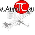 63 999 р. Фаркоп Лидер Плюс (съемный шар тип А)  Volkswagen Teramont  CA1 (2016-2020) дорестайлинг (Без электропакета)  с доставкой в г. Пермь