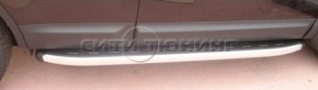 13 099 р. Порожки для ног Alyans Volkswagen Tiguan Mk2 рестайлинг (2020-2022) (Чёрные с серым)  с доставкой в г. Пермь. Увеличить фотографию 2