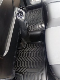 1 799 р. Коврики в салон Aileron 3D Volkswagen Tiguan Mk2 рестайлинг (2020-2022)  с доставкой в г. Пермь. Увеличить фотографию 5