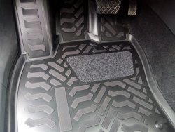 Коврики в салон Aileron 3D Volkswagen Tiguan  Mk2 (2016-2022) дорестайлинг, рестайлинг