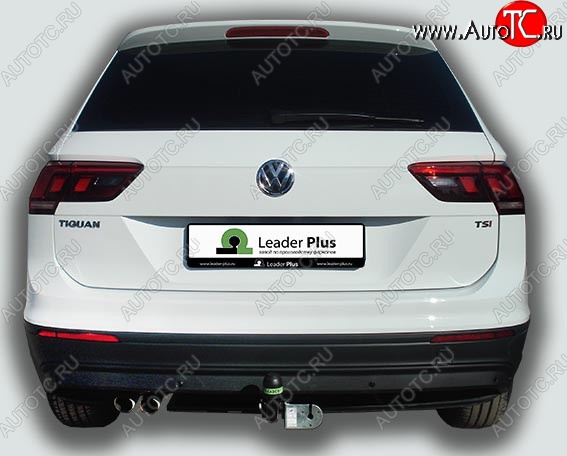161 999 р. Фаркоп Лидер Плюс. Volkswagen Tiguan Mk2 дорестайлинг (2016-2020) (Без электропакета)  с доставкой в г. Пермь