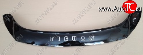 999 р. Дефлектор капота Russtal Volkswagen Tiguan NF дорестайлинг (2006-2011)  с доставкой в г. Пермь
