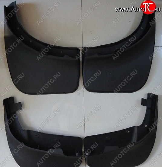 4 399 р. Комплект брызговиков Original Design Volkswagen Tiguan NF дорестайлинг (2006-2011)  с доставкой в г. Пермь