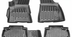 Комплект ковриков в салон Delform 4 шт. (полиуретан) Volkswagen Tiguan  NF (2006-2011) дорестайлинг
