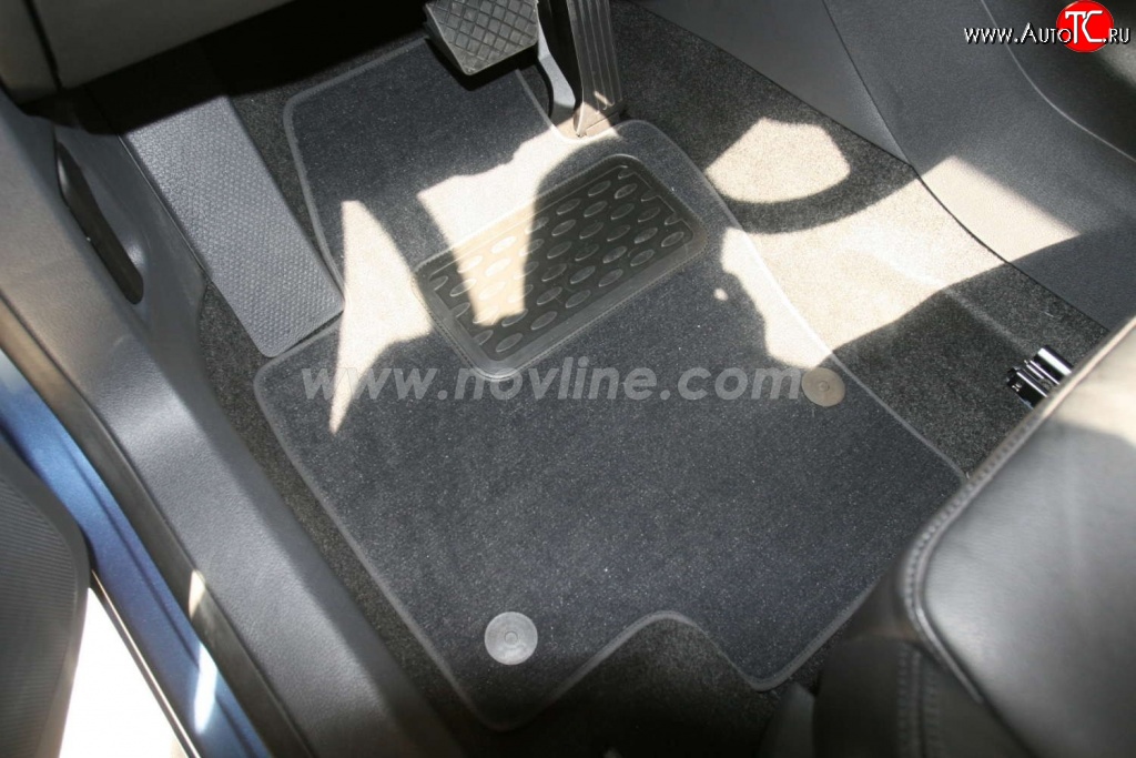 9 549 р. Комплект ковриков в салон Element 5 шт. (текстиль)  Volkswagen Tiguan  NF (2006-2011) дорестайлинг  с доставкой в г. Пермь