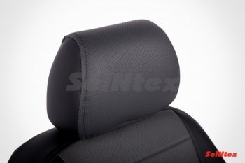6 999 р. Чехлы на сиденья из экокожи Seintex (полосы)  Volkswagen Tiguan  NF (2006-2017) дорестайлинг, рестайлинг  с доставкой в г. Пермь. Увеличить фотографию 2