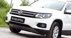 669 р. Реснички на фары RA  Volkswagen Tiguan  NF (2011-2017) рестайлинг (Неокрашенные)  с доставкой в г. Пермь. Увеличить фотографию 4