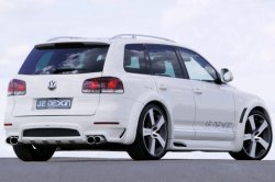 11 949 р. Пороги накладки JE DESIGN Volkswagen Touareg 1 GP дорестайлинг (2002-2007) (Неокрашенные)  с доставкой в г. Пермь. Увеличить фотографию 4